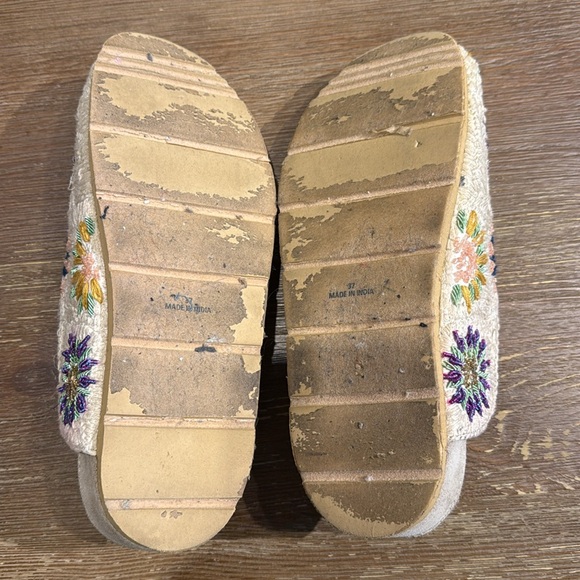 Free People Multicolor Embroidered Mules - Picture 5 of 6